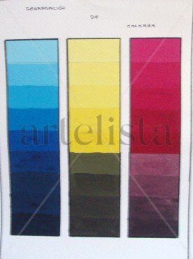 Degradaciones de los colores