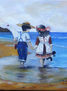 NIÑOS EN LA PLAYA