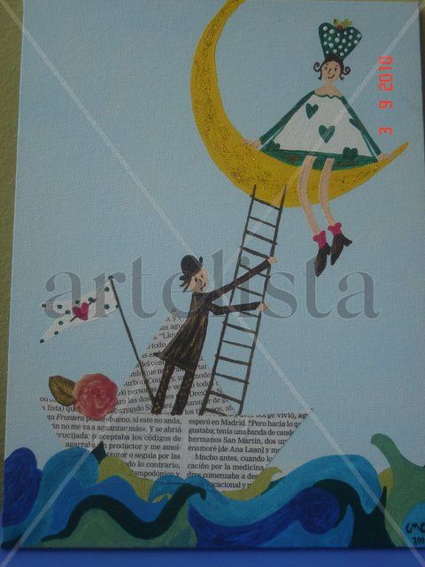Up to the moon