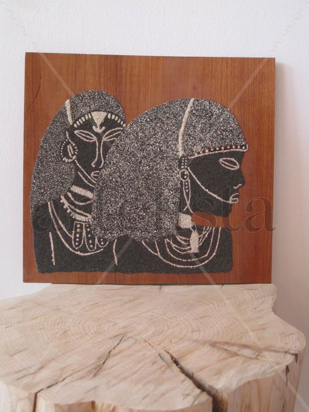 Guerreros Massai - Africa en Arena Volcanica