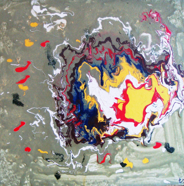 crater en el bosque