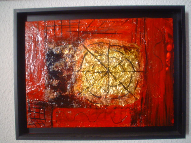 Planeta Rojo Acrylic Canvas