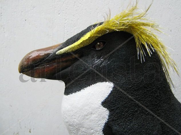 ESCULTURA PINGUINO NEW ZELAND Otros Figurativa