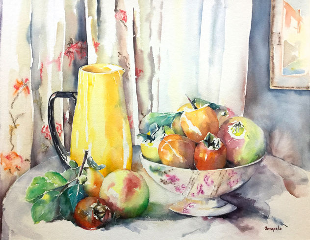 Bodegón de Otoño, Amapola Herrera