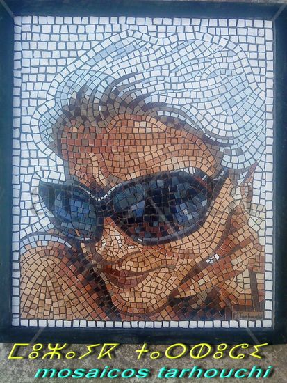 Retrato de "Nadia" , Mosaicos 