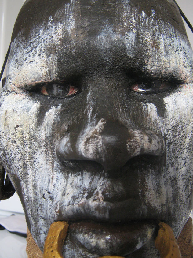 CABEZA ETNIA AFRICANO