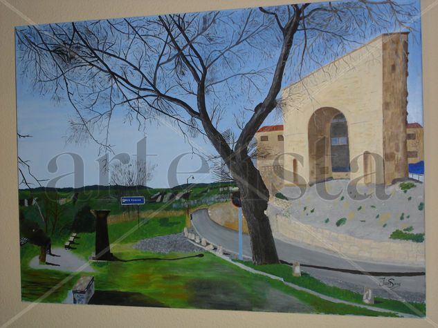 ARCO ROMANO Oil Canvas Landscaping