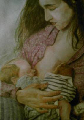 Maternidad. Others Paper Portrait