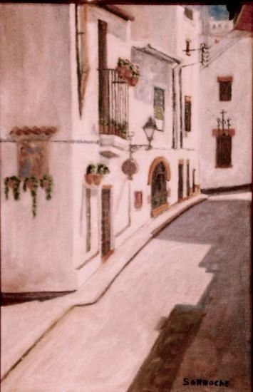 sitges 2 Oil Canvas Landscaping