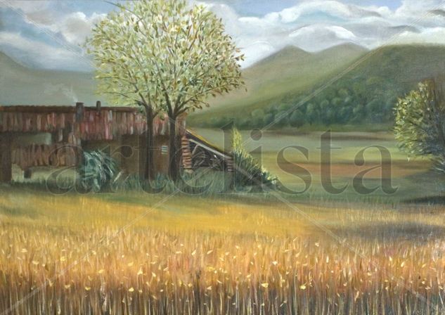 Raices Óleo Lienzo Paisaje