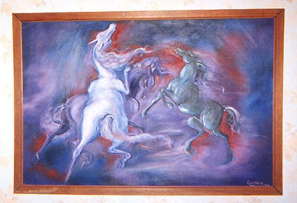 Caballos en colores