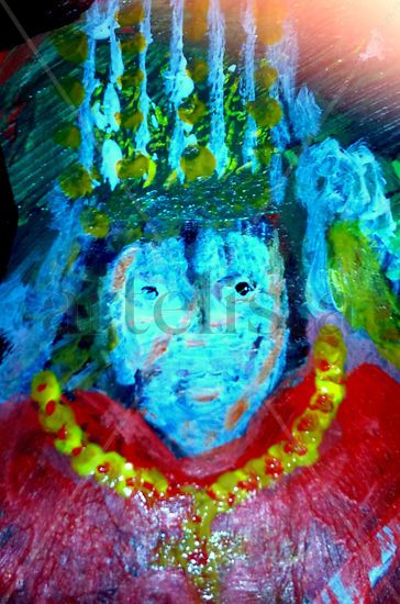 CHANGO (litografia) Oil Paper Figure Painting