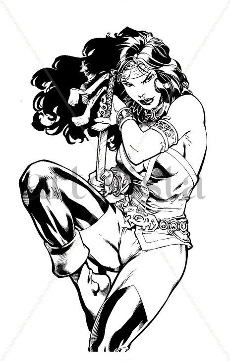 Dibujo de personajes