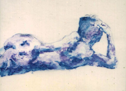 Mujer azul