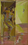 Susana Rojas. 1997 Trapecista. Óleo 50 x 80 cm