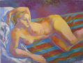 Susana Rojas. 2006 Mujer del cuadro. Óleo. 45 x 60 cm