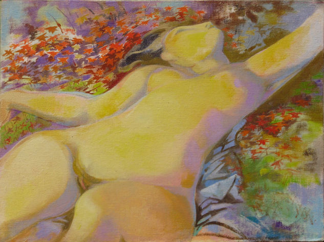 Susana Rojas. Lujo. Óleo. 60 x 45 cm 