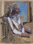 Susana Rojas. La chilena. pastel