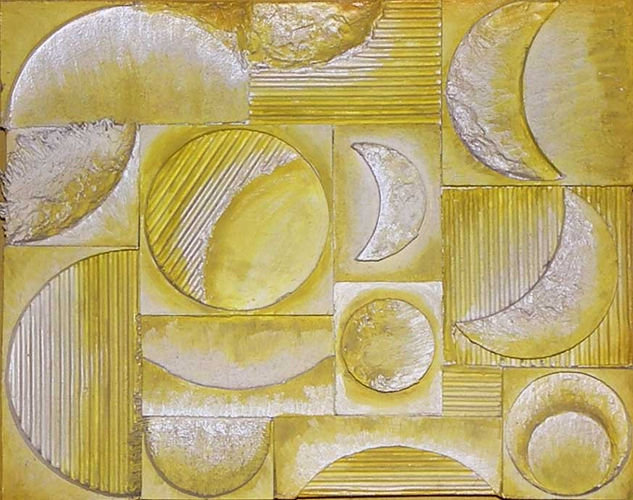 De Sol y de Luna Mixed media Panel Others