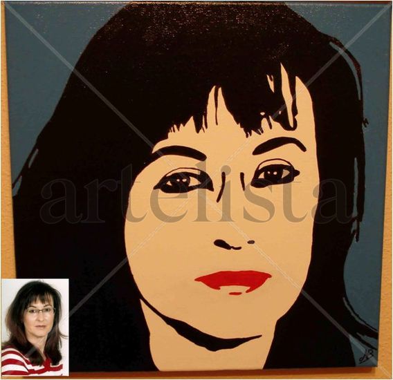 Margui Acrylic Canvas Portrait