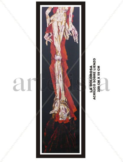 La Dolorosa Acrylic Canvas Others