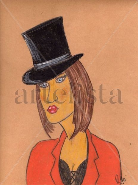 Chica con gorro