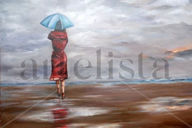 SIEMPRE ES DURO EL CAMINO Oil Canvas Landscaping