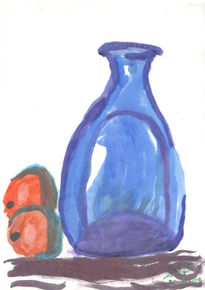 Botella con tomates