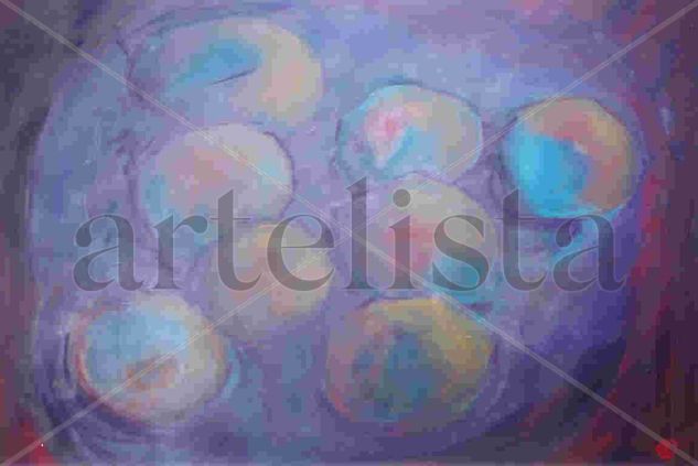 Peras azules Oil Canvas Still Life Paintings