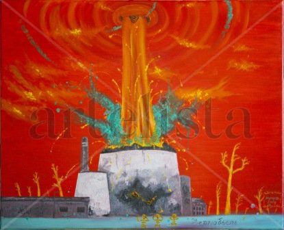 chernovil, las puertas del armagedom Oil Canvas Landscaping