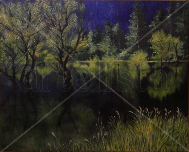 QUIETUD Oil Canvas Landscaping