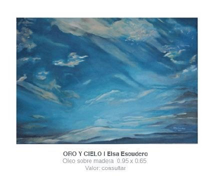 ORO Y CIELO Oil Canvas Landscaping