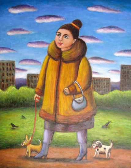 Paseando al perrito
