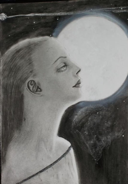 La luna y las...