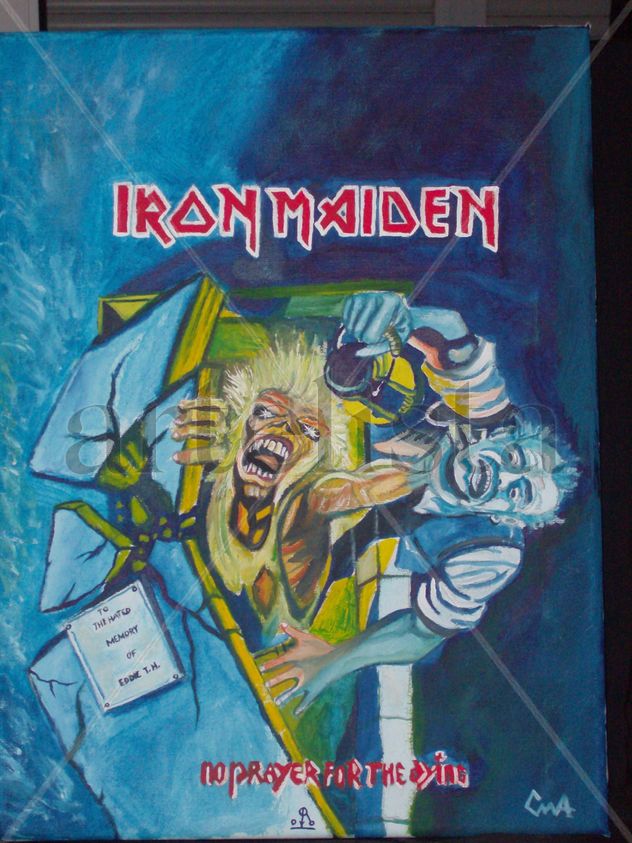 NO PRAYER FOR THE DYING  "iron maiden"
