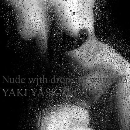 Nude with drops of...