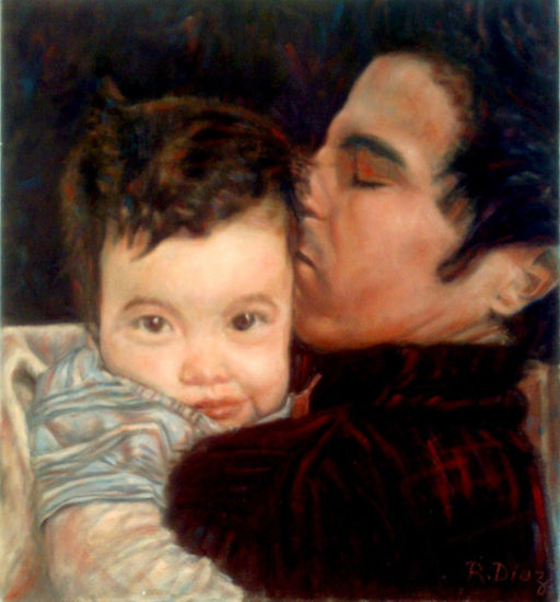 AMOR INCONDICIONAL Oil Canvas Portrait