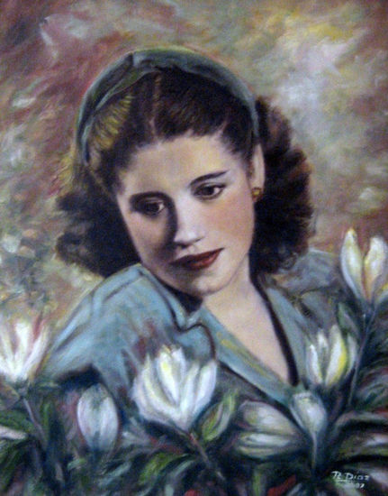 MADRE Óleo Lienzo Retrato