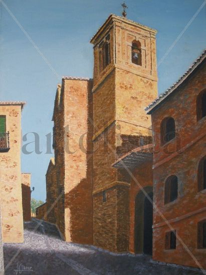 Calle de Toledo Oil Canvas Others