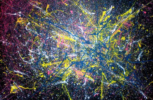 Explosion Acrylic Canvas Others