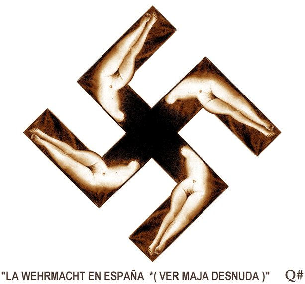 " LA WEHRMACHT EN ESPAÑA *( VER MAJA DESNUDA ) "