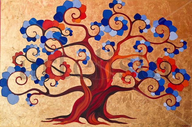albero sull'oceano
