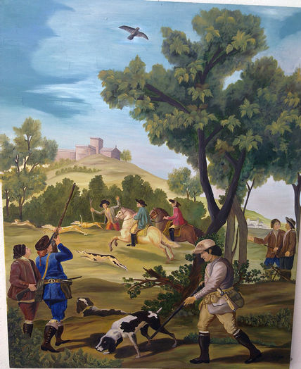 La caza de la codorniz