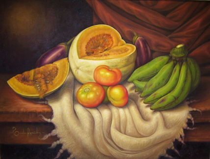 Bodegón de vegetales
