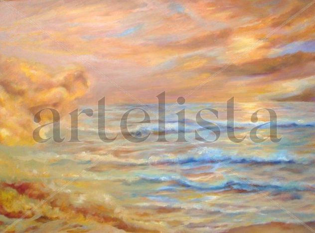 ATARDECIENDO MARES