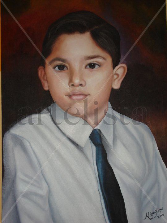 retrato de mi hijo