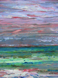 Horizonte en rosa y...