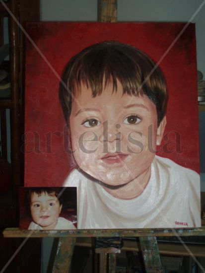 Ismael Oil Canvas Portrait