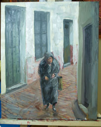 Anciana en Almuñécar