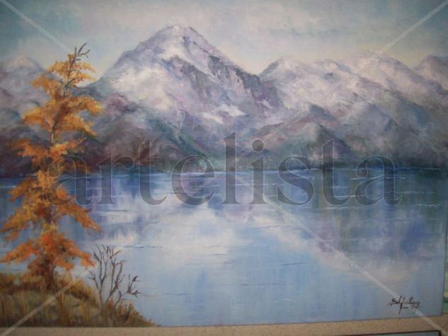 transparencias en otoño Oil Canvas Landscaping